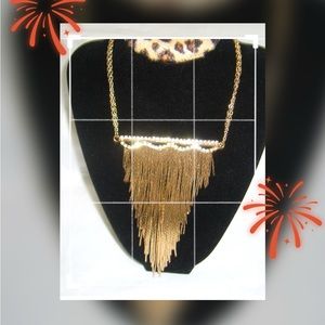 Amrita Singh 1474 G embellished gold on necklace